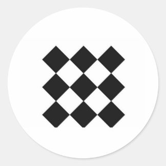 Baby Visuele stimulatie Ronde Sticker