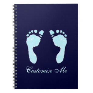 Baby Voetafdrukken (Boy) Notitieboek
