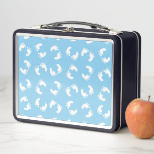Baby Voetafdrukken, Voetjes, Voetstappen, Blauw, J