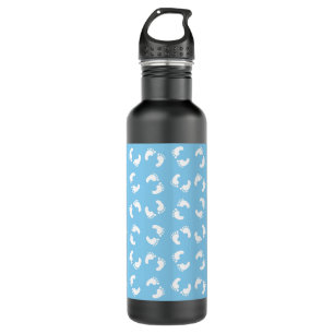 Baby Voetafdrukken, Voetjes, Voetstappen, Blauw, J Waterfles