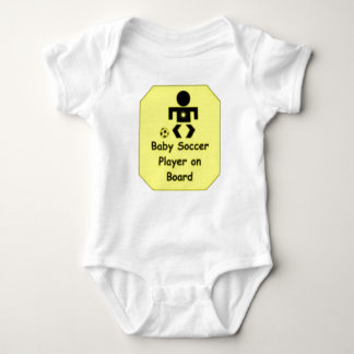 Baby voetbalspeler romper