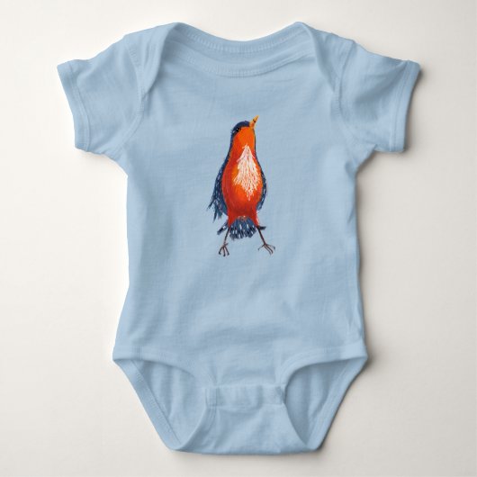 Baby vogel romper (Voorkant)