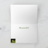 Baby-vogelNatuur Aanmoediging Kaart (Binnen)