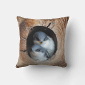 Baby vogels kussen (Achterkant)