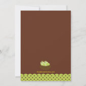 Baby vogeltweelingen Babydouches Kaart (Achterkant)