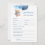 Baby voor het Baby shower Teddy Bear Kaart (Voorkant)