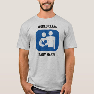 Baby voor wereldklasse t-shirt