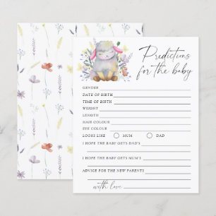 Baby voorspellingen en advies - Lamb