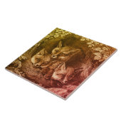 baby vossenbos tegeltje (Zijkant)