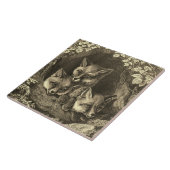  baby vossenbos tegeltje (Zijkant)