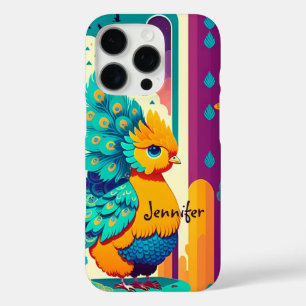 Baby-vredesontwerp met aangepaste naam iPhone 16 pro hoesje
