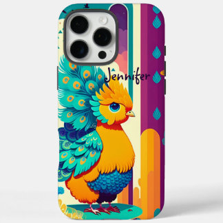 Baby-vredesontwerp met aangepaste naam iPhone 16 pro max hoesje