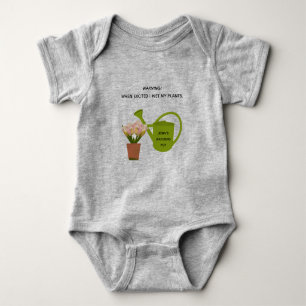 Baby "Waarschuwing! Toen ik opgewonden was, heb ik Romper