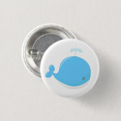 Baby walvis kawaii cartoon kind ronde button 3,2 cm (Voorkant /achterkant)