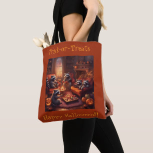 Baby Wasbeer Halloween Feest thuis snoep cadeau Draagtas