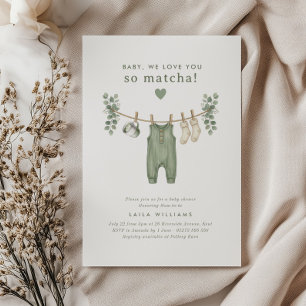 Baby, we houden zoveel van je Matcha! Kaart