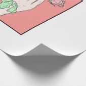 Baby Wees mijn Valentijn Cadeaupapier (Hoek)