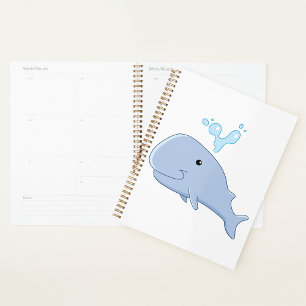 Baby Whale Spiral Planner
