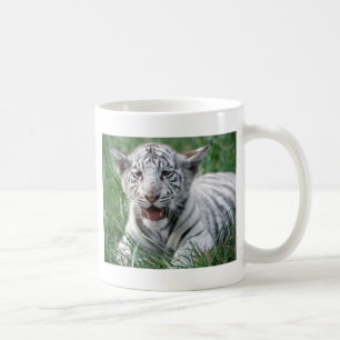 Baby White Tiger Koffiemok