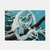 Baby White Winter Dragon Deurmat (Voorkant)
