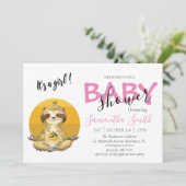 Baby Wild Jungle Animaux Invitation (Debout devant)