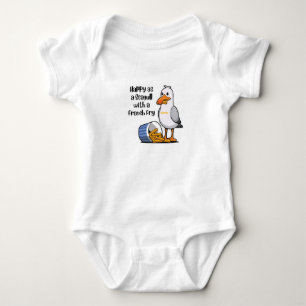 Baby Wildwood Seagull met Franse veerboten Romper