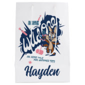 Baby WILE E. COYOTE™ - Wild One Medium Cadeauzakje (Achterkant)