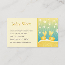 Baby Winkelkaarttemplate Visitekaartje