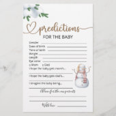 Baby | Winterspelen Baby shower (Voorkant)