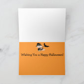 Baby Witch Ma 1ère carte de voeux Halloween (Intérieur)