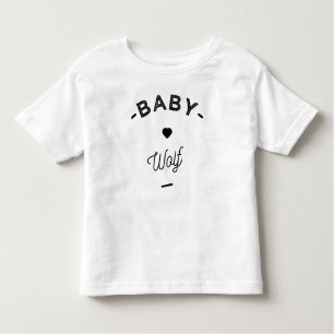Baby wolf kinder shirts