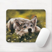 Baby Wolf Mousepad Muismat (Met muis)