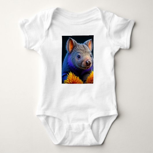 Baby wombat romper (Voorkant)