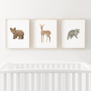 Baby Woodland Animaux Décor de pépinière