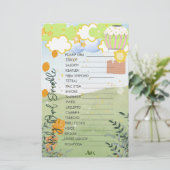 Baby Word Scramble Adventure Begin Hete Luchtballo (Staand voorkant)