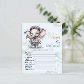 Baby Word Scramble Baby shower Game (Staand voorkant)