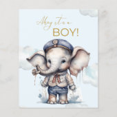 Baby Word Scramble Baby shower Game (Achterkant)