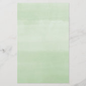 Baby word scramble baby shower game Gold greenery (Achterkant)