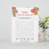 Baby Word Search [Teddy Bears] Briefhoofd (Staand voorkant)