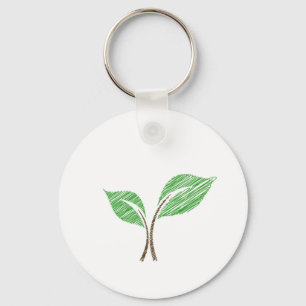 Baby zaadschets sleutelhanger