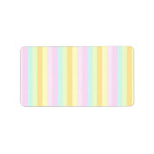 Baby Zachte pastels Etiket (Voorkant)