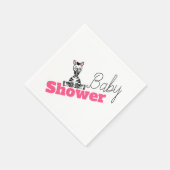 Baby Zebra, Baby shower Servet (Hoek)