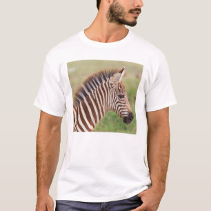 Baby zebra hoofd, Tanzania T-shirt