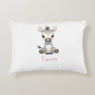 Baby Zebra Kussen | Naam op Maat