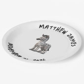  Baby Zebra Paper Bord (Gekanteld)