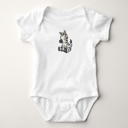 Baby Zebra Romper (Voorkant)
