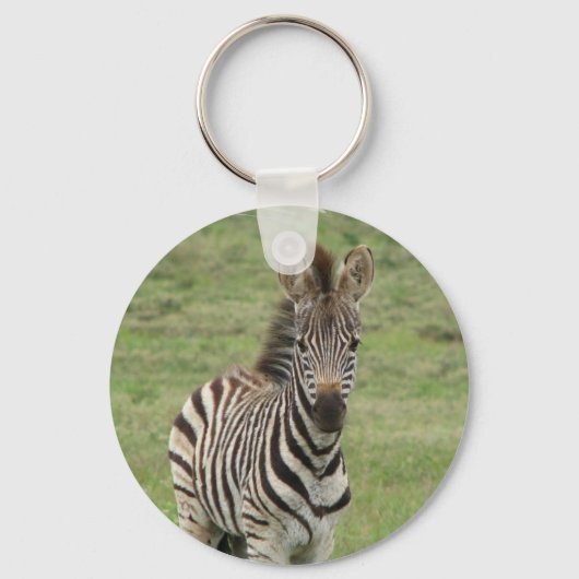 Baby Zebra Sleutelhanger (Voorkant)