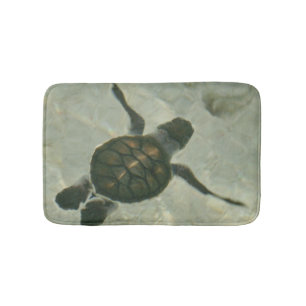 Baby Zee schildpad naar Zee Badmat