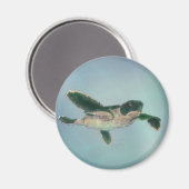 Baby Zee Turtle Magneet (Voorkant / Achterkant)