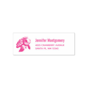 Baby Zee Turtle Whimsical & Cute Zelfinktende Stempel